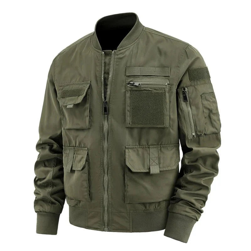 Venture Men’s Multi-Pocket Jacket – Utility Outdoor Shell | Durable Everyday Explorer