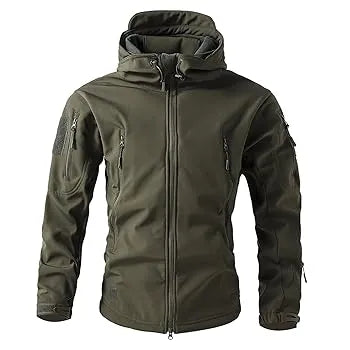 Men’s Tactical Softshell Jacket – Weatherproof &amp; Durable Design