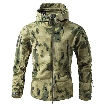 Men’s Tactical Softshell Jacket – Weatherproof &amp; Durable Design