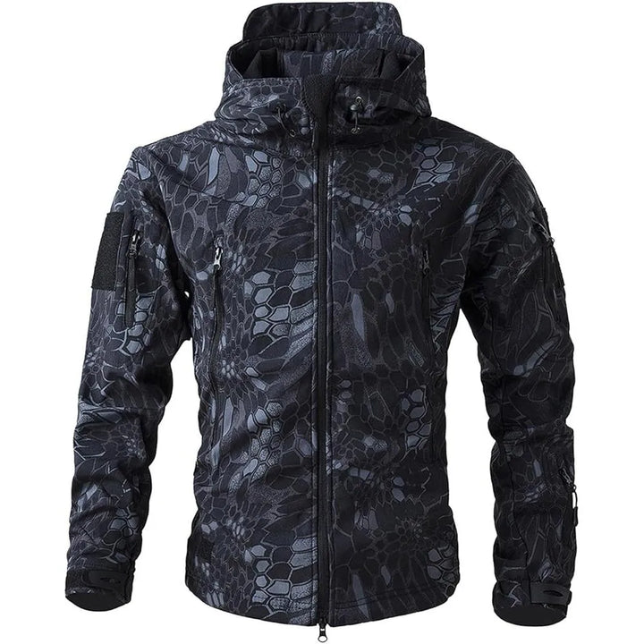 Men’s Tactical Softshell Jacket – Weatherproof &amp; Durable Design