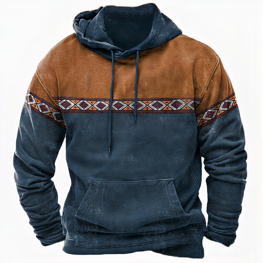 Michael Retro Casual Hoodie | Warm Pullover Hoodie