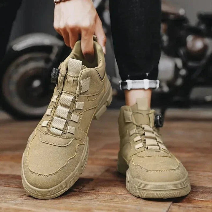 Men’s Tactical Hiking Boots Lightweight Outdoor Combat Walking Shoes