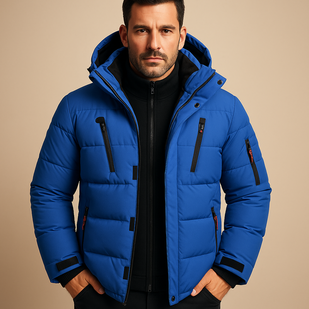 Men’s Waterproof Winter Jacket – Warm Insulated Coat | Durable Cold-Weather Protection