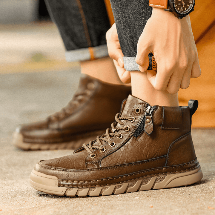 Men’s Premium Leather Boots